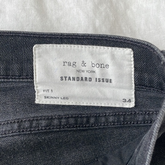 Rag & Bone skinny ripped jeans - Picture 3 of 3